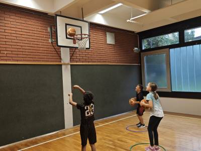 Basketball mit Adnan